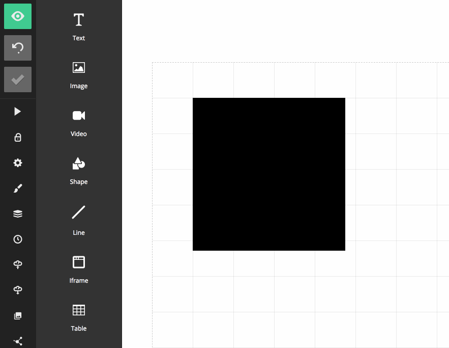 Linking a content block to another slide