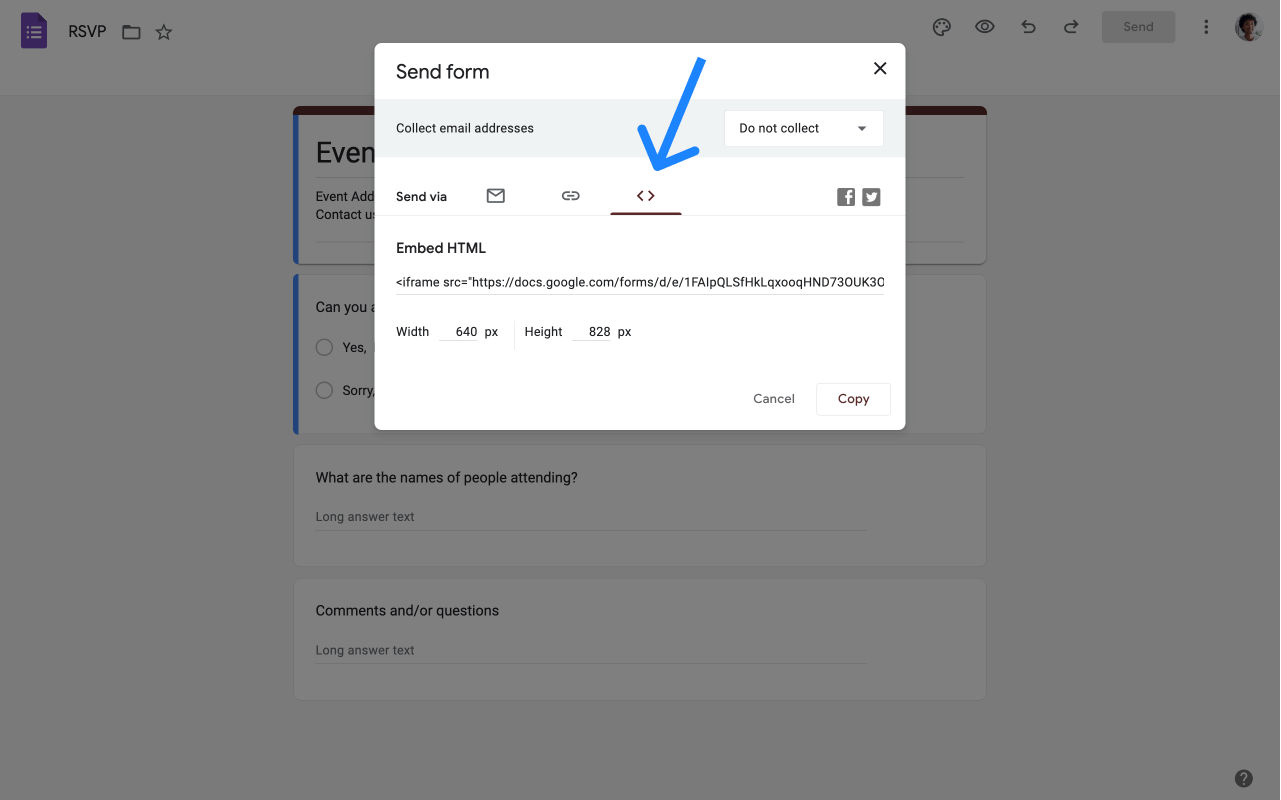How To Embed Google Forms In A Slides Presentation