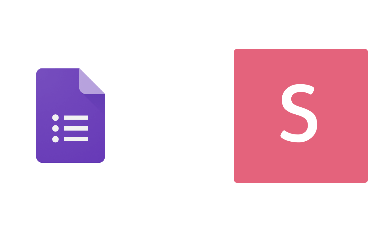 Google Forms and Slides logos