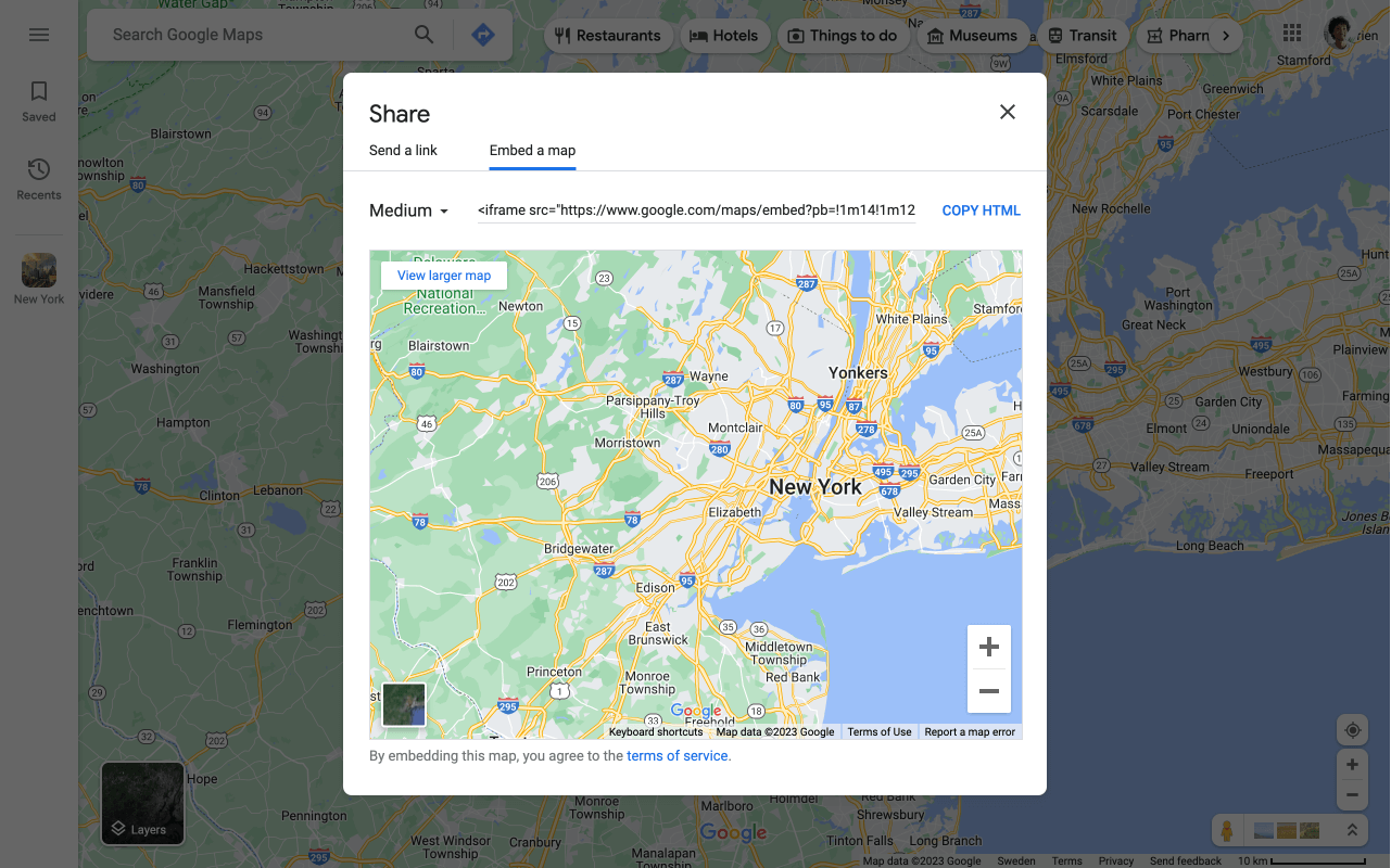 How To Embed Google Maps In A Slides Presentation